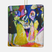 Groep van Crinolines door Wassily Kandinsky Keramisch Ornament (Links)