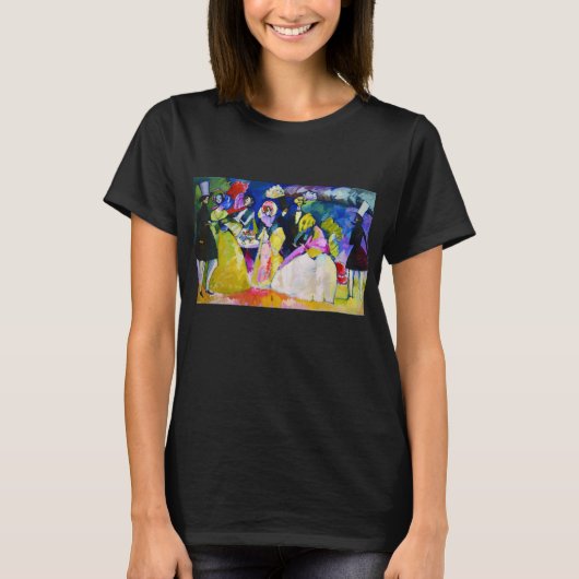 Groep van Crinolines door Wassily Kandinsky T-shirt (Voorkant)
