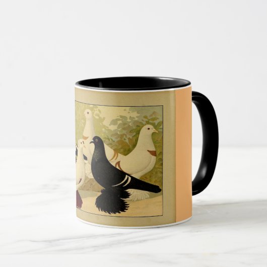 Groep van Doves Coffee Mok (Voorkant rechts)