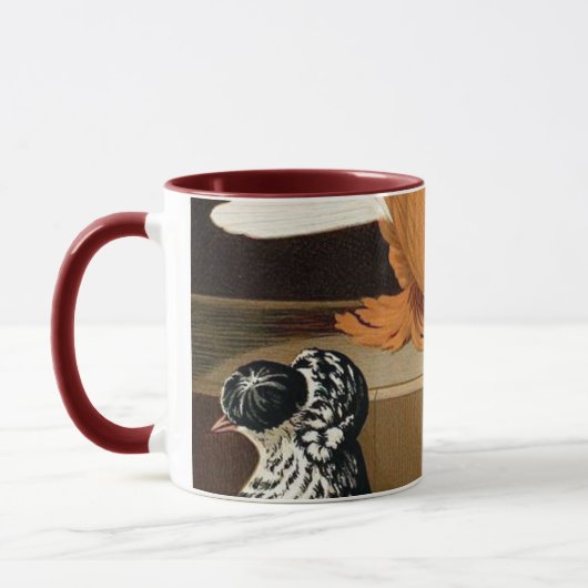 Groep van Fancy Duiven Koffie Mok (Links)