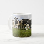 Groep van Friesse koeien Koffiemok (Voorkant links)
