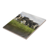 Groep van Friesse koeien Tegeltje (Zijkant)