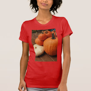 Groep van land pompoenen t-shirt