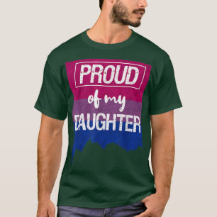 Groep van mijn biseuale dochter mama Papa LGBT Gay T-shirt