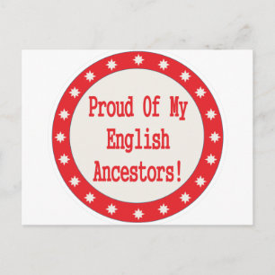 Groep van mijn Engelse voorouders Briefkaart