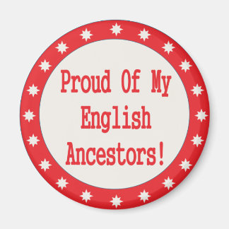 Groep van mijn Engelse voorouders Magneet