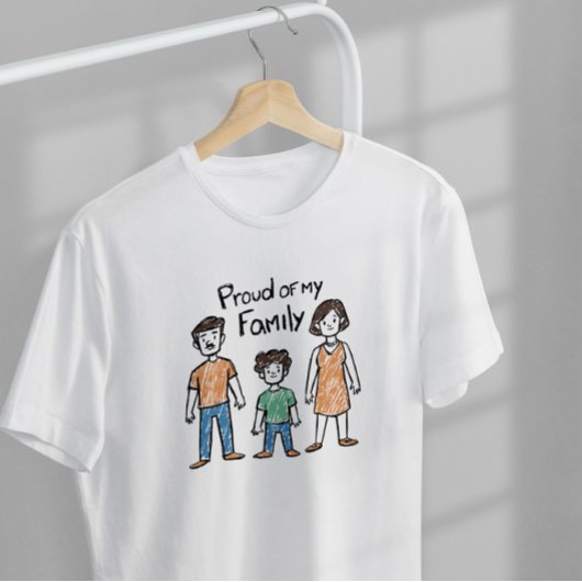 Groep van mijn familie t-shirt