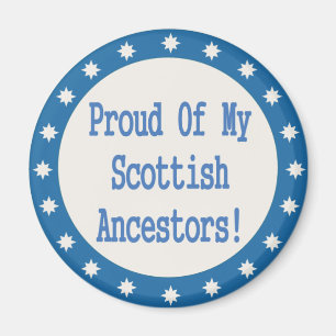 Groep van mijn Schotse Ancestoren Magneet