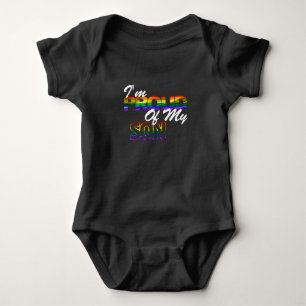 Groep van mijn Shirt Zoon Rainbow Gay LGBT Pride