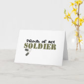 Groep van mijn soldaat kaart (Gele Bloem)