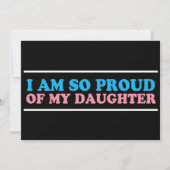 Groep van mijn transgenderdochter moeder vader oud kaart (Voorkant)