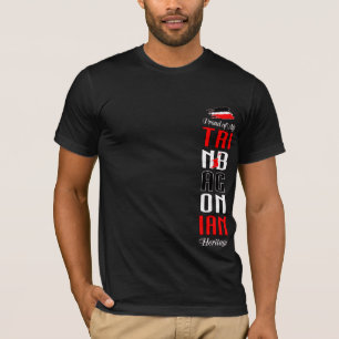 Groep van mijn Trinbagonian erfgoed T-shirt