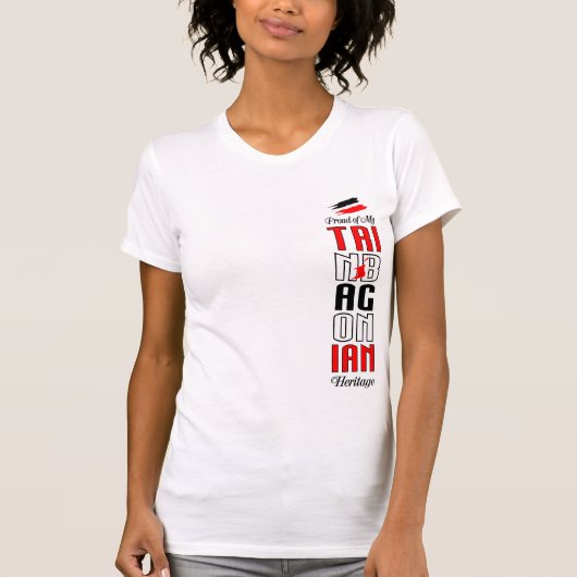 Groep van mijn Trinbagonian erfgoed T-shirt (Voorkant)