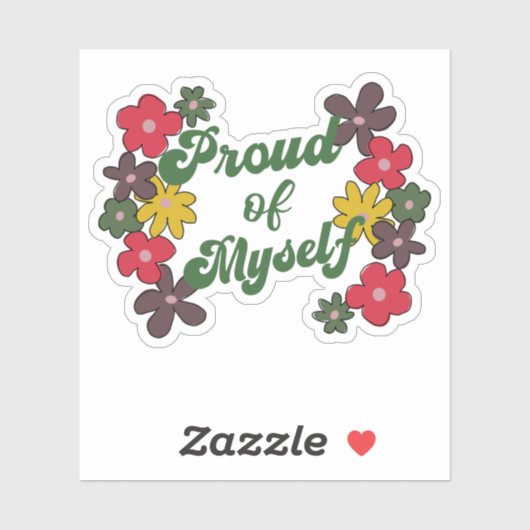 Groep van Myself Goal Getter Sticker (Vel)