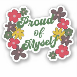 Groep van Myself Goal Getter Sticker