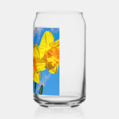 Groep van narcissen gouden medaille bloemen blikvorm glas (Rechts)