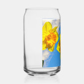 Groep van narcissen gouden medaille bloemen blikvorm glas (Links)