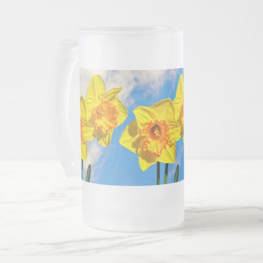 Groep van narcissen gouden medaille bloemen Mok (Voorkant links)