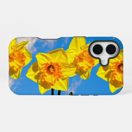 Groep van narcissen Gouden Medaille bloemen Telefo iPhone 16 Hoesje (Achterkant horizontaal)