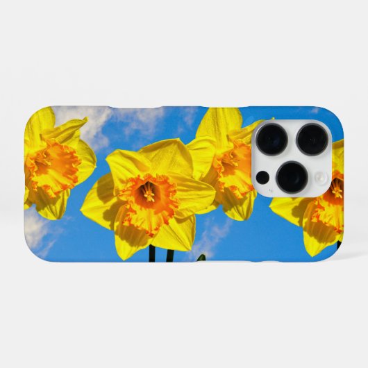 Groep van narcissen Gouden Medaille bloemen Telefo iPhone Hoesje (Achterkant horizontaal)