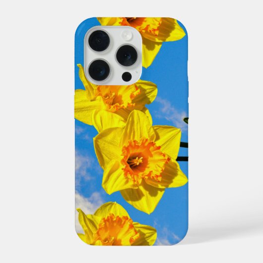 Groep van narcissen Gouden Medaille bloemen Telefo iPhone Hoesje (Achterkant)