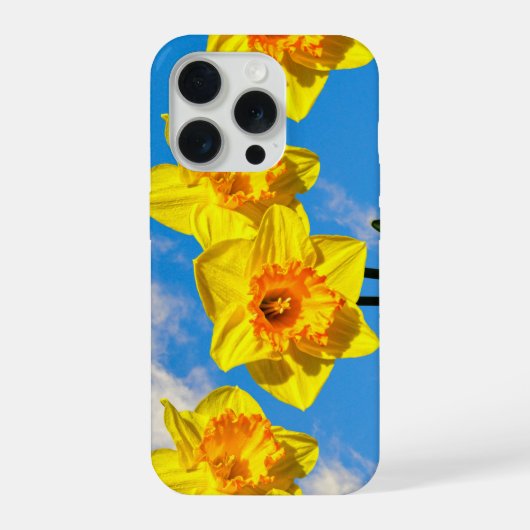 Groep van narcissen Gouden Medaille bloemen Telefo iPhone Hoesje (Achterkant)