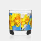 Groep van narcissen gouden medaille bloemen whisky glas (Rechts)