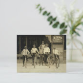 Groep van postbezorgers in Norfolk, Va. Briefkaart (Staand voorkant)