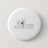 Groep van vier verschillende koelkasten ronde button 5,7 cm (Voorkant)