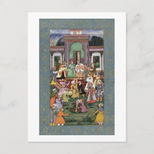 Groep van Whirling Dervishes, van de Grote Levende Briefkaart (Voorkant)