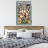 Groep van Whirling Dervishes, van de Grote Levende Canvas Afdruk (Insitu (Slaapkamer))