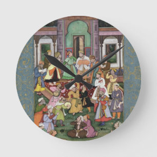 Groep van Whirling Dervishes, van de Grote Levende Ronde Klok