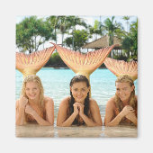 Groep voor het strand magneet (Voorkant)