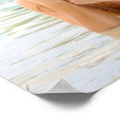 Groep voor het strand poster (Hoek)