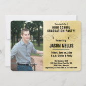 Groep voor middelbare school - Fotouitnodiging Kaart (Voorkant)