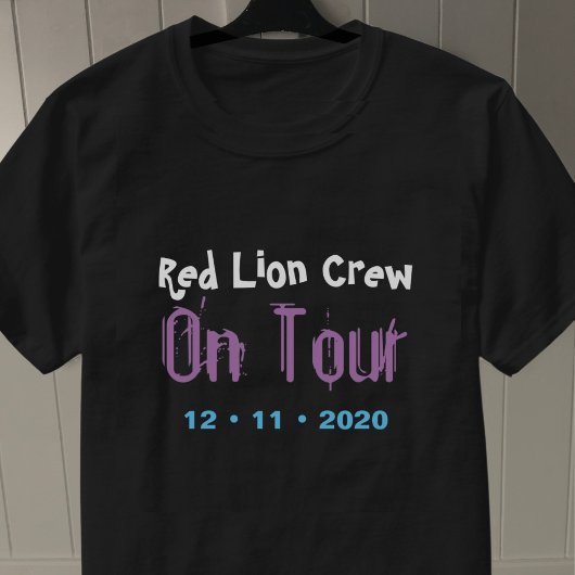 Groep voor rondleiding t-shirt