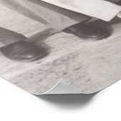 Groep vrienden in Cannes, jaren dertig Poster (Hoek)