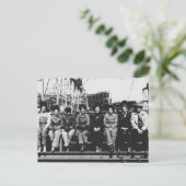 Groep vrouwenbeschermers tijdens de Tweede Wereldo Briefkaart (Staand voorkant)