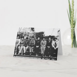 Groep vrouwenbeschermers tijdens de Tweede Wereldo Kaart