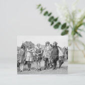 Groep winnaars: 1922 briefkaart (Staand voorkant)