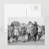 Groep winnaars: 1922 briefkaart (Voorkant / Achterkant)