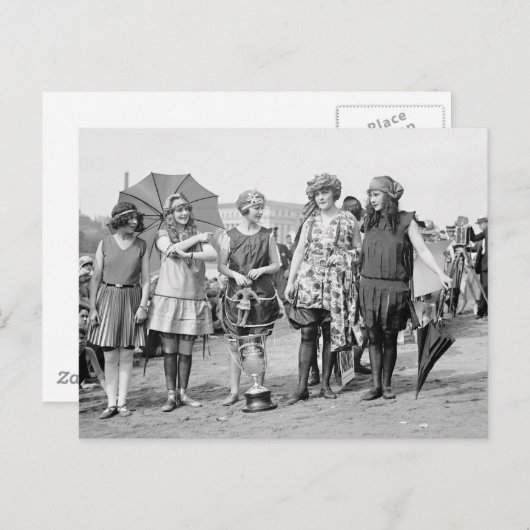 Groep winnaars: 1922 briefkaart (Voorkant / Achterkant)