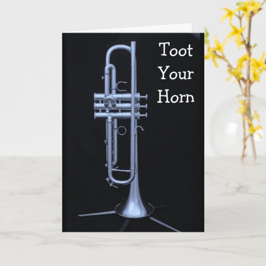 GROEP ZEGT DAT JE JE VERJAARDAG VAN DE HOORN HEBT KAART (Gele Bloem)