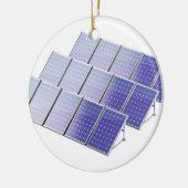 Groep zonnepanelen keramisch ornament (Links)