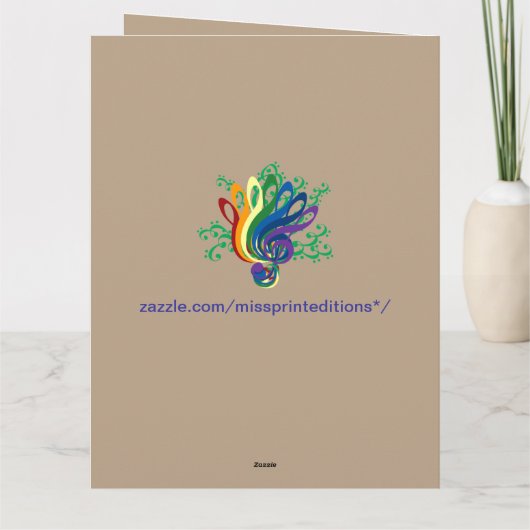 Groepcongraties, Aangepaste foto in Lijst met schu Kaart (Achterkant)