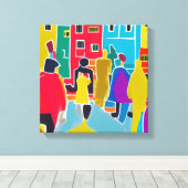 Groepen Canvas Afdruk (Insitu (Houten vloer))