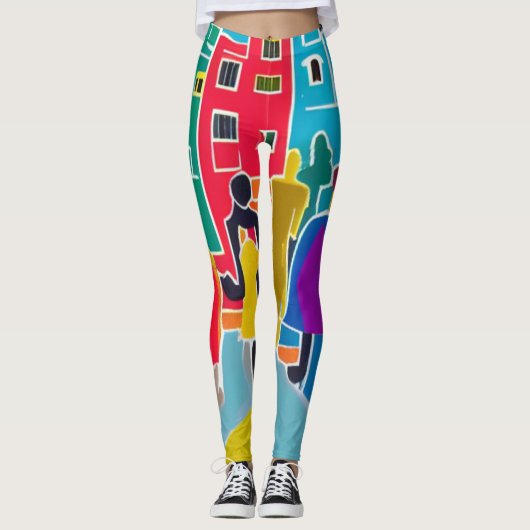 Groepen Leggings (Voorkant)