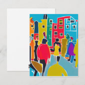 Groepen Notitiekaartje (Voorkant / Achterkant)