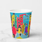 Groepen Papieren Bekers (Links)