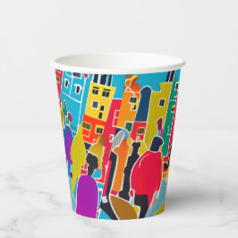 Groepen Papieren Bekers